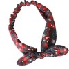 Stretchy Christmas Headband Bow Soft Elastic Alice Head Band Xmas