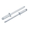 sourcing map 50Pcs 5/32"x1/2" Countersunk Head Blind Rivets, Zinc-Plated Carbon