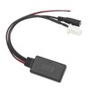 Car Bluetooth Audio Cable Adapter with Microphone Hands Free Replacement