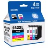 SAOUOT 232XL Ink Replacement for Epson WF-2930 XP-4205 XP-4200 WF-2950