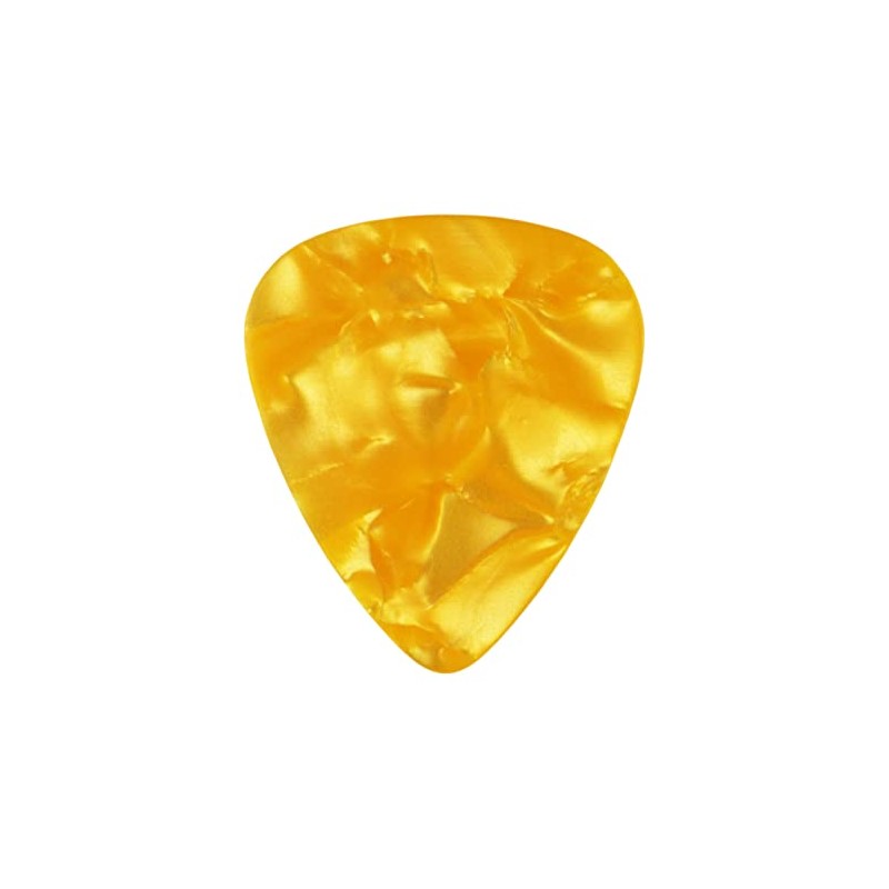 Celluloid Yellow Pearl Guitar Or Bass Pick - 0.46 mm