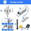Douevo 1 Pack Travel Portable Door Lock and 2 Pack