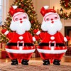 Large Santa Claus Foil Balloons for Christmas Decorating – 2-Pack