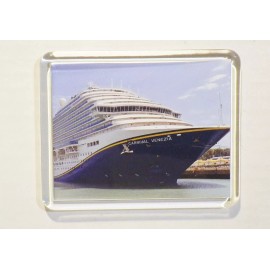 REFRIGERATOR MAGNET CARNIVAL VENEZIA #3 CRUISE SHIP - 3.5”x 3”
