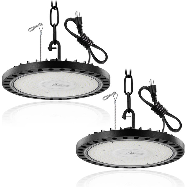 LED High Bay Light, 300W UFO, 36000LM 5000K Shop Lights