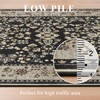 Softlife Washable Rug for Living Room, Black Camel 9x12 Non-Slip