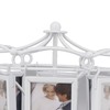 Rotating Photo Display Frame Multifunctional Removable Stable Metal Desktop Photo