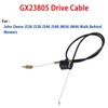 JTEYINH GX23805 Drive Cable Fit for JS36 JS46 JM36 JM46