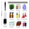 8piezas Cepillos De Limpieza Cepillos Para Botellas Bendable