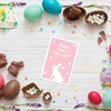 Happy Easter Clear Stamps for Card Making Bunny Rabbit Egg