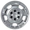 4-Pack of 17' Chrome Wheel Skins fit for Silverado 1500