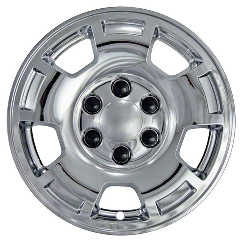 4-Pack of 17' Chrome Wheel Skins fit for Silverado 1500