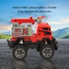 1:43 RC Fire Truck Toy Ladder Full Functional Lighting Plastic