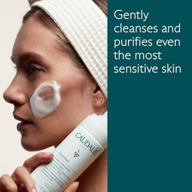 Caudalie Vinoclean Espuma Facial Limpiadora, Limpiador Diario que Limpia, Suaviza y Reduce las Rojeces - 50 mL