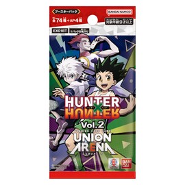 Bandai (BANDAI) UNION ARENA Booster Pack, HUNTER x UNTER Vol. 2 [EX01BT] (BOX), 12 Packs