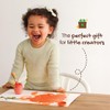 Honeysticks Non Toxic Finger Paint (6 Bright Colors), Washable from
