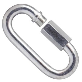 4mm Quick Link for Connecting Galvanised Steel Chain Heavy Duty 60kg Working Load (Pack of 2)