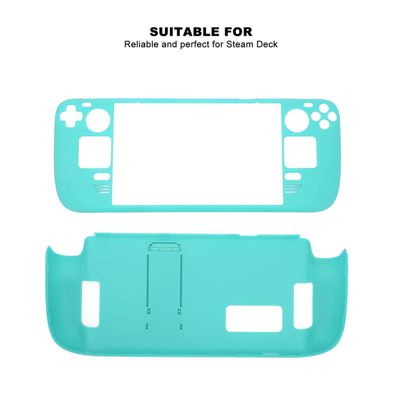 Steam Deck Full Case, Kickstand Case, Shockproof Non-Slip Anti-Collision Accessory