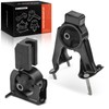 A-Premium Engine Motor Mount Kit Compatible with Toyota Corolla, Matrix & Pontiac Vibe 2003-2008, 1.8L, Automatic Transmission, 2-PC Set, Replace# 123610D090, 123610D100