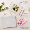Wedding Guest Book, Linen Guest Book Wedding Reception, Elegant Polaroid