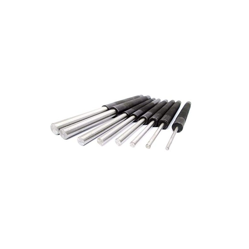 8pc Parralell Pin Punch Steel Punches Set 2mm - 10mm