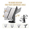 LED Vanity Mirror Three Fold USB Black with Data Cable