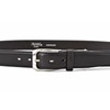 Prairie Ginza NB17910 Men's Cow Leather Business Belt, dark brown