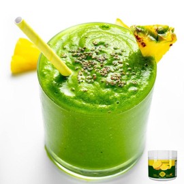 Simessia Herbal Blend Tea Powder with Moringa & Green Tea – 150g Vegan, Non-GMO, Plant-Based, Natural Flavor, Caffeine-Free, Vitamin-Rich Beverage