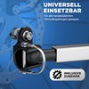 LAINFELD Thru Axle for Bicycle Trailer, M12, Length 167-192 mm,