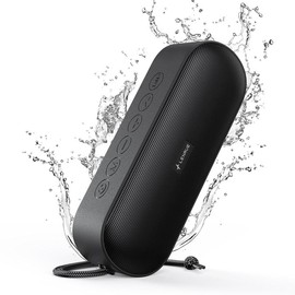 LENRUE A15 Portable Bluetooth Speaker IPX7 Waterproof 20W Stereo Sound 20H Playtime Built-in Mic Outdoor Bluetooth Speaker - SET: 1 PCS