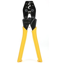 IWISS IWS-17s Ring Sleeve Crimping Tool JIS Compliant Ratchet Type for Small, Medium, Large