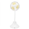 1Pc Mini Desktop Fan with Rechargeable USB and Table Night