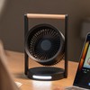 USB Desk Fan with Night Light 5 Speeds Quiet Portable