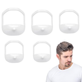 Beard Shaper Stencil, Beard Shaping, 5 Pieces Tool Beard Styling Stencil, Beard Shaping, Beard Shaping and Styling Tool for Chin Beard Sideburns Neck, Beard Comb Styling Tool Beard Care