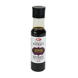 Epicureal Madagascar Bourbon Pure Vanilla Extract with Seeds - 4 oz (118 ml) | Real Vanilla, 100% Pure, Maximum Flavour