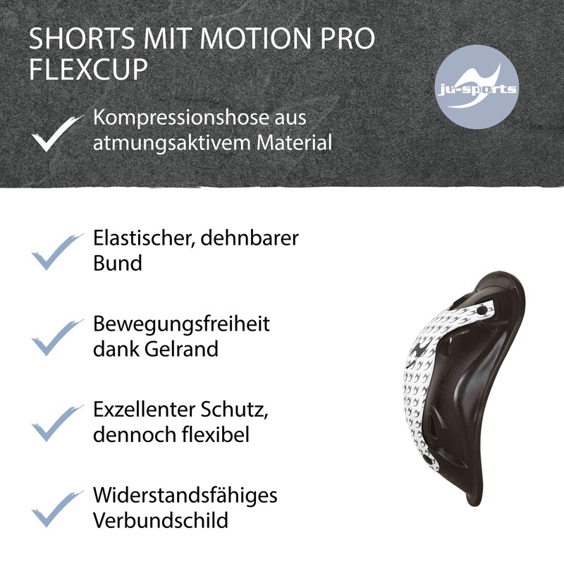 Ju-Sports Groin Guard Base Supporter + Motion Pro Flexcup -