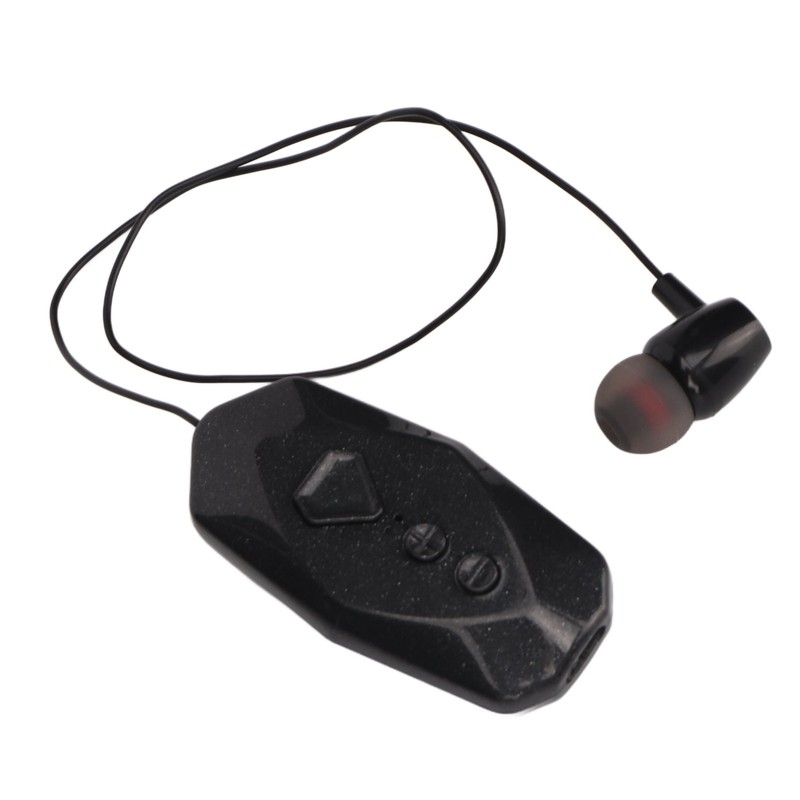 Clip On Wireless Earpiece Single Ear Long Battery Life Power