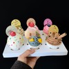 Decoración para cupcakes, 40 piezas de acrílico para el día