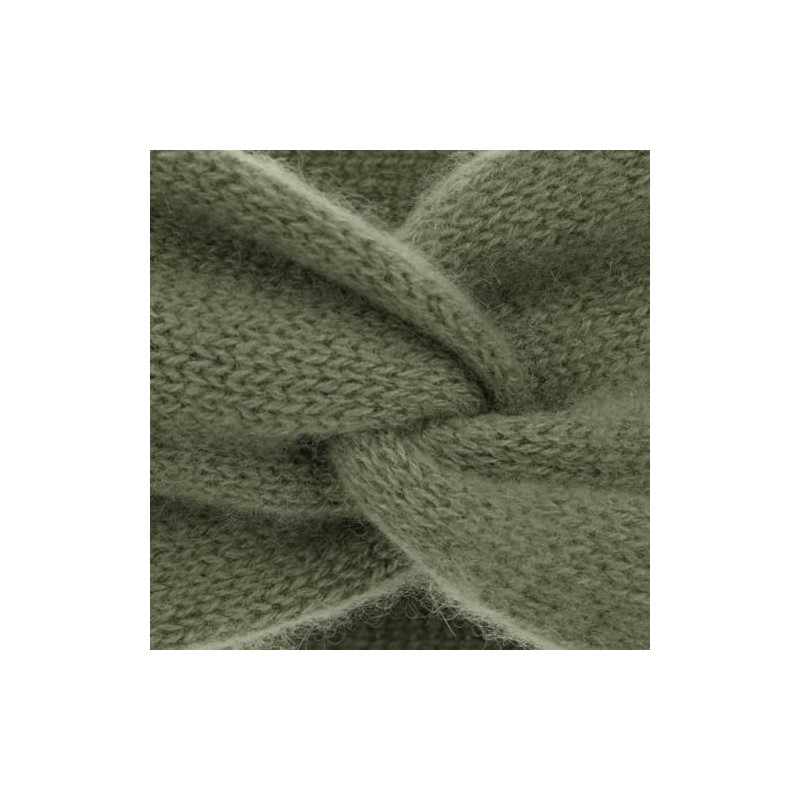 Seeberger Lasuna Cashmere Bandeau Women's Light Olive One Size