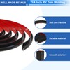 Ameri PVC Plastic Rain Gutter for Cars, Vans, and RVs,