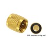 PATIKIL 1/4 inch SAE Service Access Valve Caps, Pack of