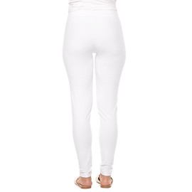 Coolibar UPF 50+ Women's Monterey Summer Leggings - Sun Protective (Medium- White)