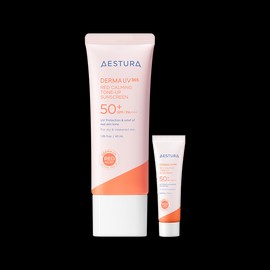 Astra [에스트라]더마UV365 레드진정 톤업 선크림 SPF 50+/ PA++++ 40ML [Astra] Derma UV365 Red Soothing Tone-Up Sunscreen SPF 50+/ PA++++ 40ML
