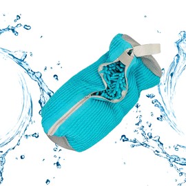 Xiujuers Pack of 2 Shoe Washing Machine, Shoe Bag Washing Machine, Shoe Wash Bag, Shoe Wash Bag for Washing Machine, Shoe Bag Washing Machine, Reusable Shoe Wash Bag (Blue)