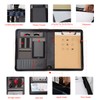 Padfolio Portfolio Binder – PU Leather Business Portfolio Organizer –