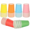 VIDETOL 120 Pcs Paper Party Cups, 250ml/9oz Multicolor Party Cups,