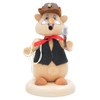Kuhnert - Hamster Smoker Figurine Solid Wood Turned 13 cm