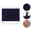 Night Sky Star Backdrops Universe Space Theme Starry Photography Backdrop