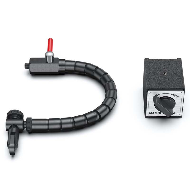 HDLNKAK Digital Dial Indicator 0-25.4mm/1''with Magnetic Base, Dial Indicator Tools