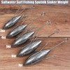 Sputnik Sinkers Fishing Weights, Surf Fishing Weights Long Tail Spider